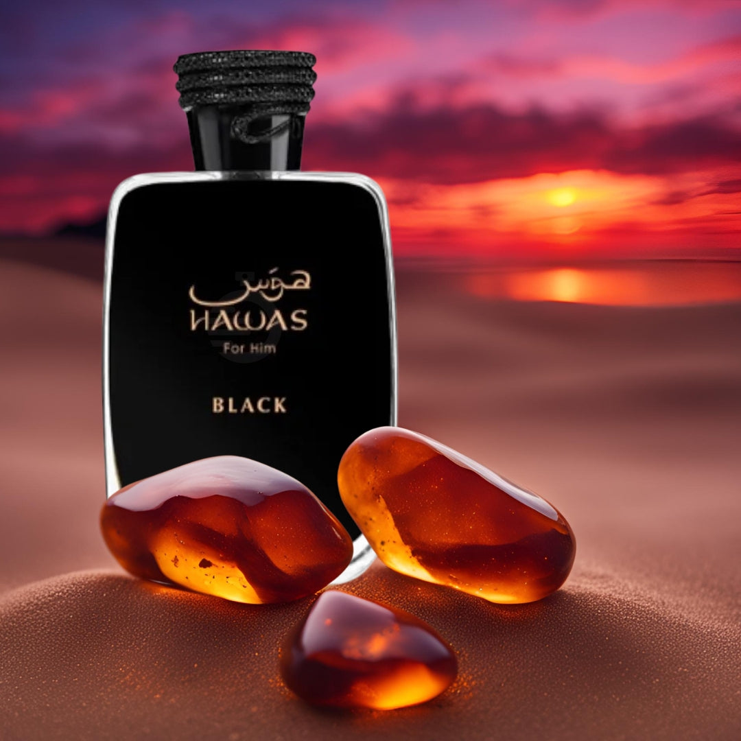 Hawas Black Rasasi for men