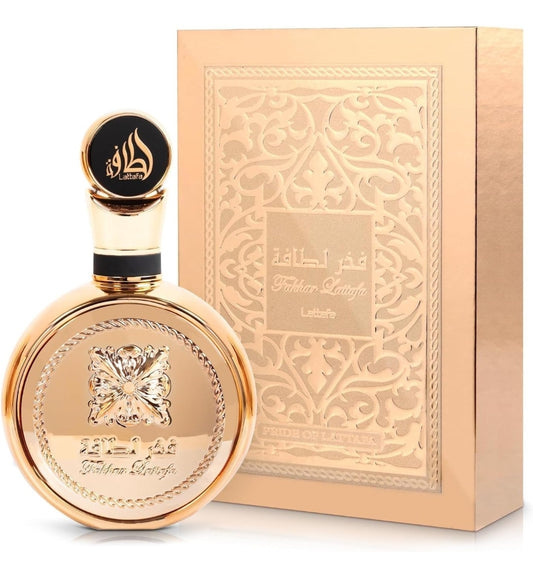 Lattafa Fakhar Gold Extrait Unisex, 3.4 Ounce